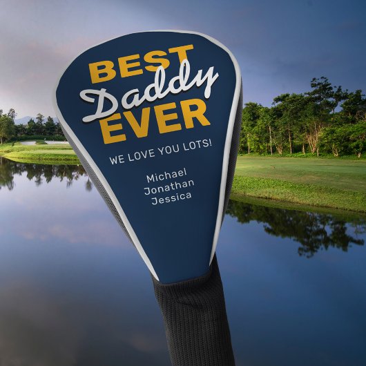 Beste Papa Ooit | Gelukkige Vaderdag Golfheadcover