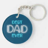 Beste papa ooit Gelukkige Vaderdag | Sleutelhanger (Achterkant)