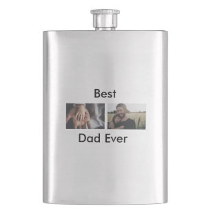beste papa ooit gelukkige vaderdag voeg jouw foto  flacon