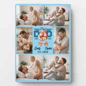 Beste Papa Ooit Gepersonaliseerd | Aangepaste Vade Fotoplaat (voorkant)