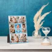 Beste Papa Ooit Gepersonaliseerd | Aangepaste Vade Fotoplaat (Zijkant)