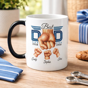 Beste papa ooit gepersonaliseerd   Douane Vaderdag Magische Mok