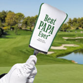 Beste Papa Ooit Gepersonaliseerde Aangepaste Kleur Golfheadcover