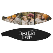 Beste papa ooit Gepersonaliseerde foto Basketbal (Panelen)