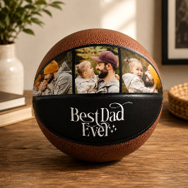 Beste papa ooit Gepersonaliseerde foto Basketbal
