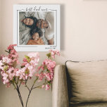 Beste papa ooit gepersonaliseerde foto en tekst imitatie canvas print<br><div class="desc">Beste papa ooit thema Gepersonaliseerde foto en tekst Typografie kunst aan de muur - Faux Wrapped Canvas Print van Ricaso - voeg je eigen foto en tekst toe aan dit geweldige faux canvas - perfect voor vaderdag</div>