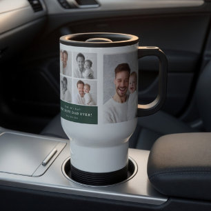 Beste Papa Ooit Gepersonaliseerde Foto Reisbeker