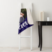 Beste papa ooit gepersonaliseerde foto template sherpa deken (In situ)