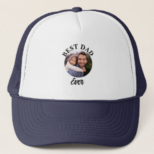 Beste papa ooit gepersonaliseerde foto template trucker pet