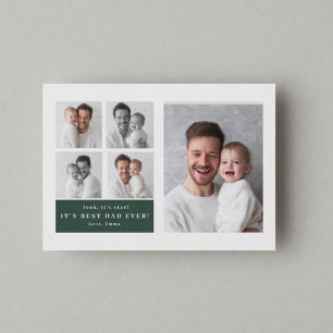 Beste Papa Ooit Gepersonaliseerde Fotokaart   Op M Feestdagenkaart