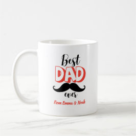 Beste Papa Ooit Gepersonaliseerde Vaderdag Cadeau Koffiemok