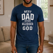 Beste papa ooit gezegend door God Christelijk gelo