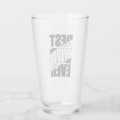 Beste Papa Ooit Glas (Achterkant)