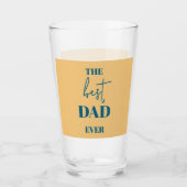 Beste papa ooit - glas (Voorkant)