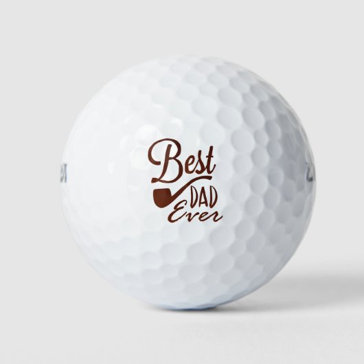 Beste papa ooit golfballen (Voorkant)