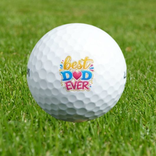 Beste papa ooit golfballen