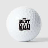 Beste papa ooit golfballen (Voorkant)