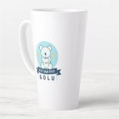 Beste Papa Ooit Golu Teddibeer Latte Mok (Linkerhoek)