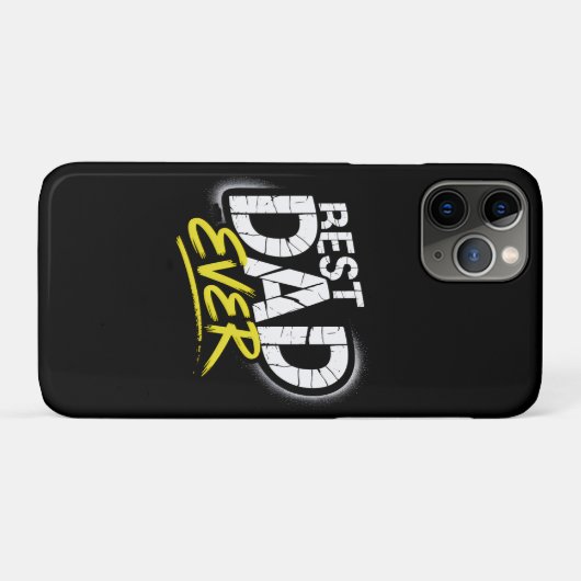 Beste Papa Ooit Graffiti Kunst Case-Mate iPhone Case (Achterkant (horizontaal))