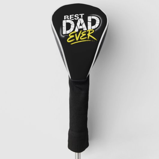 Beste Papa Ooit Graffiti Kunst Golfheadcover (Voorkant)
