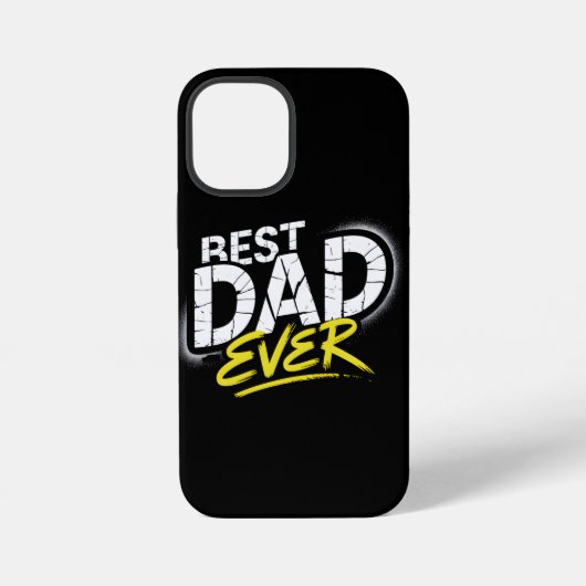 Beste Papa Ooit Graffiti Kunst iPhone Hoesje (Achterkant)