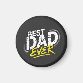 Beste Papa Ooit Graffiti Kunst Magneet