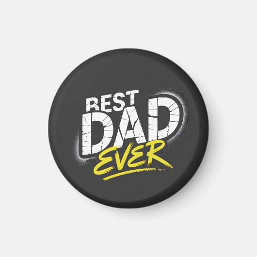 Beste Papa Ooit Graffiti Kunst Magneet (Voorkant)