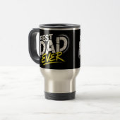 Beste Papa Ooit Graffiti Kunst Reisbeker (Voorkant links)
