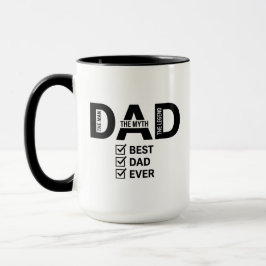 Beste papa ooit grappige vadersdag koffiemok mok