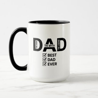 Beste papa ooit grappige vadersdag koffiemok mok