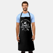 Beste Papa Ooit Grill Meester Chef Schort (Gedragen)