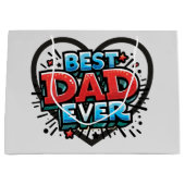 Beste papa ooit groot cadeauzakje (Voorkant)