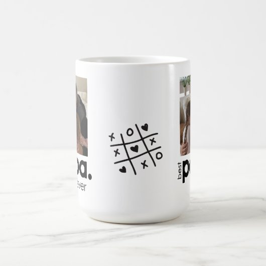 Beste Papa ooit grote foto Mok (Center)