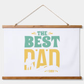 Beste papa ooit hangend wandkleed (Voorkant 2)