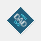 Beste papa ooit Happy Vaderdag | Servet (Hoek)