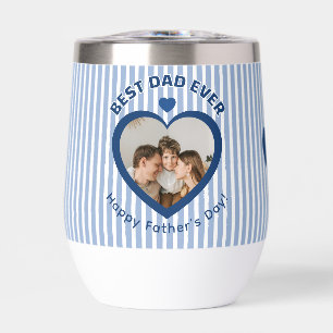 Beste Papa Ooit Hart Fotokaart Minimalistische Sja