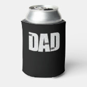 Beste papa ooit, herhaal tekst, Vaderdag Blikjeskoeler (Blikje Achterkant)