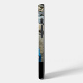 Beste Papa Ooit Houten Avontuur Aangepaste Foto Case-Mate iPhone Case (Achterkant / Links)