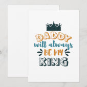 Beste papa ooit kaart (Voorkant / Achterkant)