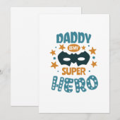 Beste papa ooit  kaart (Voorkant / Achterkant)