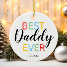 Beste Papa Ooit Kerst Foto