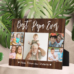 Beste Papa Ooit Kleinkinderen 5 Foto Collage Hout Fotoplaat<br><div class="desc">Creëer Uw eigen foto cadeau voor papa met meerdere afbeeldingen kleinkinderen. Geef gepersonaliseerde opa geschenken met kleinkinderen namen om het een schattige aandenken te maken. De op maat gemaakte opa geschenken zijn perfect voor opa verjaardag,  vaderdag,  grootouders dag en kerst.</div>