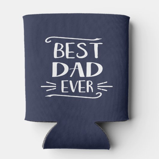 Beste papa ooit Koelbox | Aangepaste kleur Blikjeskoeler (Achterkant)