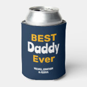 Beste papa ooit Koelbox Blikjeskoeler (Blikje Voorkant)