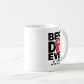 Beste papa ooit koffie - grappig en hartverwarmend koffiemok (Voorkant rechts)