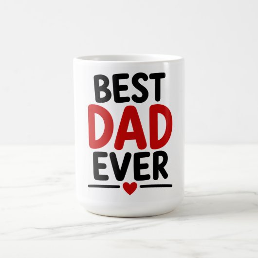 Beste papa ooit koffiemok (Center)