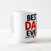 Beste papa ooit koffiemok (Voorkant links)