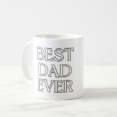 beste papa ooit koffiemok (Voorkant links)