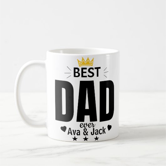 Beste papa ooit koffiemok (Links)