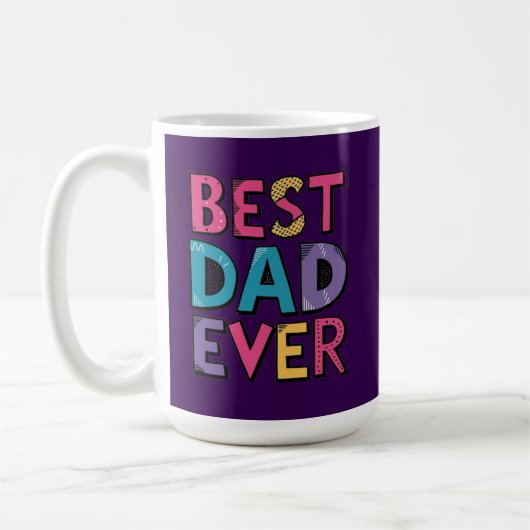 Beste papa ooit koffiemok (Links)